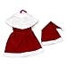 Banne Park Rids 18 Inches Red American Girl Simulatio Beauty Chirstmas New Bitty Princess Baby Doll's Clothes