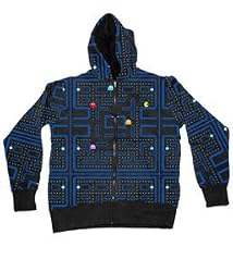 Pac-Man Engineer Black Hooded Sweatshirt Hoodie