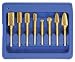 AST-2183 - ASTRO PNEUMATIC 8PC DBL CRBD RTRY BURR ST/TITN