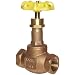 Apollo 120T Series Bronze Globe Valve, Class 125, Inline, Threaded Bonnet, PTFE Seat, NPT Female