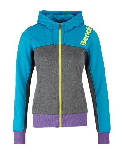 Bench Damen 2Face Jacke Sparkle, blue danube, M, BLEA2944_BL143 Preisvergleich
