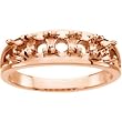 14K Rose Gold Mother's Ring - 5 Gemstone -- YOU CHOOSE THE COLORS!