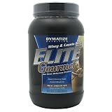 Dymatize Nutrition Whey & Casein Blend, Elite Gourmet, Milk Chocolate, 2-Pounds