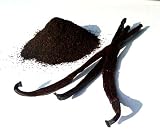 Ground Vanilla Beans, 100% Papua New Guinea -8 OZ Bag