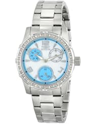 Invicta Womens 16119 Angel Analog Display Japanese Quartz Silver Watch