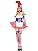 Fun World Costumes Sexy Gnome, White/Red/Blue, 10-14 Medium/Large