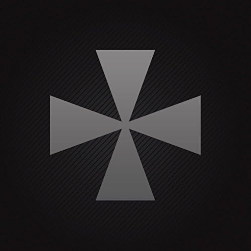 Decal Cross Patonce Fleury Symbol Weatherproof Skate Speciality Perm Dark_Gray (8 X 8 In)