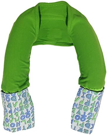 Scratchmenot Flip Mitten Sleeves - Puzzled Green (6 Months, Puzzled Green)