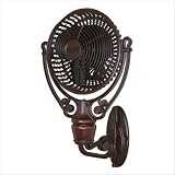 Fanimation Fans FPH210RS 19 Old Havana DAMP Outdoor Rust Wall Mounted Fan w/ Wall Mount FPH61RS