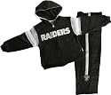 Oakland Raiders Toddler Full Zip Hooded Jacket and Pant Set