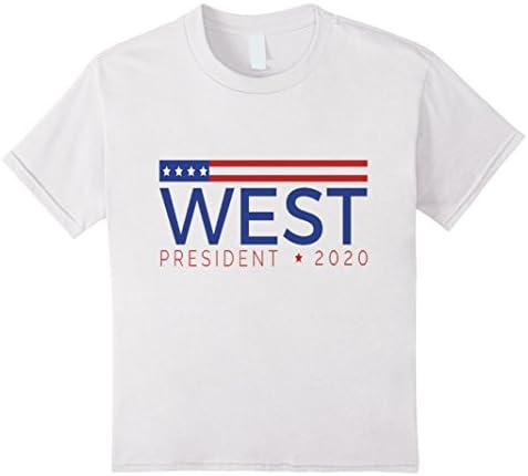 Kids        West for President t-shirt 10 White