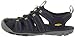 KEEN Women's Clearwater CNX Sandal,Black/Yellow,9 M US