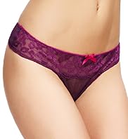 Limited Collection Low Rise Animal Embroidered Thongs