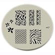 Konad Stamping Nail Art Image Plate - M57 Konad Stamping Nail Art Image Plate - M57