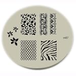 Konad Stamping Nail Art Image Plate - M57
