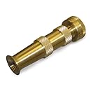 Dramm 12380 Heavy-Duty Brass Adjustable Hose Nozzle