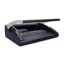 GBC CombBind C12 Binding Machine, 12 Sheet Punch Capacity, 200 Sheet Binding Capacity, Black (7706171)