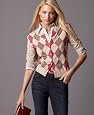 Tommy Hilfiger Vivian Argyle Cardigan Sweater