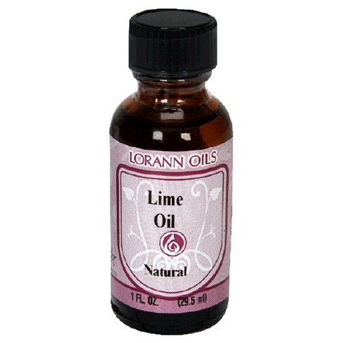 LorAnn Natural Flavoring Oils, Natural Lime Oil, 1-Ounce Bottles (Pack of 3) by LorAnn Oils