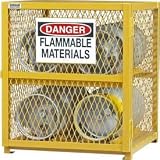 Durham Horizontal Gas Cylinder Storage Cabinet, Holds Four 20 Lb Or 33.5 Lb Lpg Cylinders