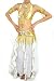(Price/6 pcs)Bellyqueen™ 100% Handmade Dancing Costume, Sequined Halter Bra And Lotus Leaf Skirt Set
