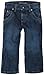 Wrangler Little Boys' Retro Western Straight Leg Big Boys' Jeans, Everyday Blue, 5 Regular