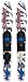 Connelly Super Sport Junior Combo Water Skis With Junior Slide Type Adjustable Bindings 2012