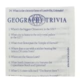 NAPKIN COCKTAIL TRIVIA, CS 16/250, 05-0016 PATERSON PACIFIC PARCH CO NAPKINS AND PAPER PLATES