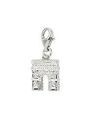 Rembrandt Charms LArc De Triomphe Charm with Lobster Clasp