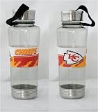 Kansas City Chiefs Water Bottle: 24oz Polycarb Water Bottle