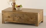Mantis Light Solid Mango 6 Drawer Coffee Table