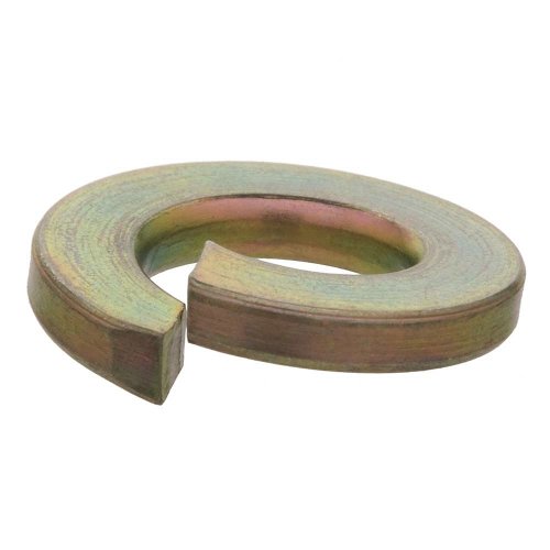 Crown Bolt 31492 3/4 Inch Yellow Zinc-Plated Grade 8 Lock Washers, 15-Count