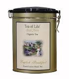 Tea of Life Special Edition English Breakfast, 40 - Count Individually Wrapped Tea Bags, 2.8-Ounce Tins (Pack of 6)