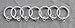 Urbanest Solid Metal Window Drapery Curtain Panel Ring with Eyelet, 1.5