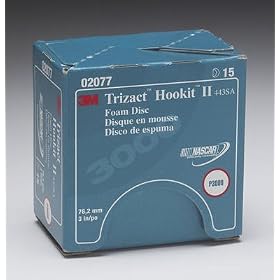 Click here to buy 3M(TM) Trizact(TM) Hookit(TM) II Foam Disc 02077, 3 in, P3000C [PRICE is per DISC] by 3M.