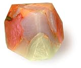 White Opal Soap Rock 6 oz (Peach Geranium Moss Scent)