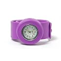Kids Slap On Purple Quartz White Dial Watch SWK-010