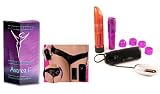 Swedish Erotica- Astrea Remote Vibrating Brief Multi-Product Value Bundle - Sex Toy Kit