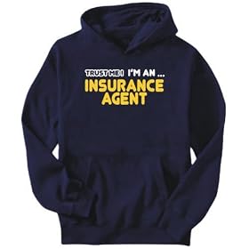 Hoodie Mens Navy Blue 