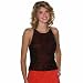 Beaded Evening Top - Evening Separate for Formal, Party, Holiday. Great with Beaded Top (10018) Black/Red