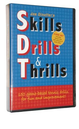 SportingGoods: Skills Drills & Thrills Video, Tennis Videos, Accessories
