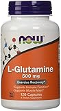 NOW Foods L-Glutamine 500mg, 120 Capsules,