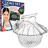 Chef BuddyT Stainless Steel Steam & Fry Basket - Home and Garden - Accessories