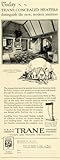 IMAGE OF 1928 Ad Trane Co La Crosse Wisconsin Asbury Gables Home Living Room Heating - Original Print Ad