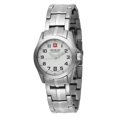 Swiss Military Hanowa Women's 06-7030-04-001 Tomax 316L Stainless Steel White Dial Watch