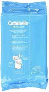 Cottonelle Flushable Cleansing Cloths Fresh Care Refill, 336 Count