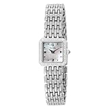 Bulova Women's 96R128 Mother of Pearl Dial 20 Diamonds Case Bracelet Watch