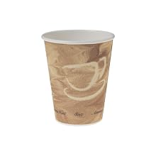 Solo 378MS-0029 8 Oz. Mistique Single Polypaper Hot Cup (1000-Pack)