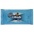 Cottonelle Fresh Flushable Wipes, Travel Packs, Case of 12/10s (120 ct)