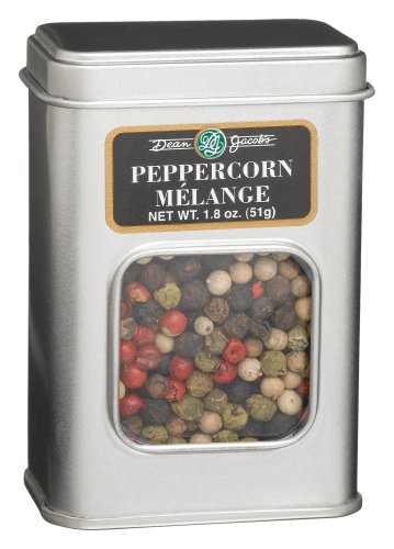 Dean Jacobs Peppercorns , 1.8-Ounce Tins (Pack of 6) by Dean Jacobs